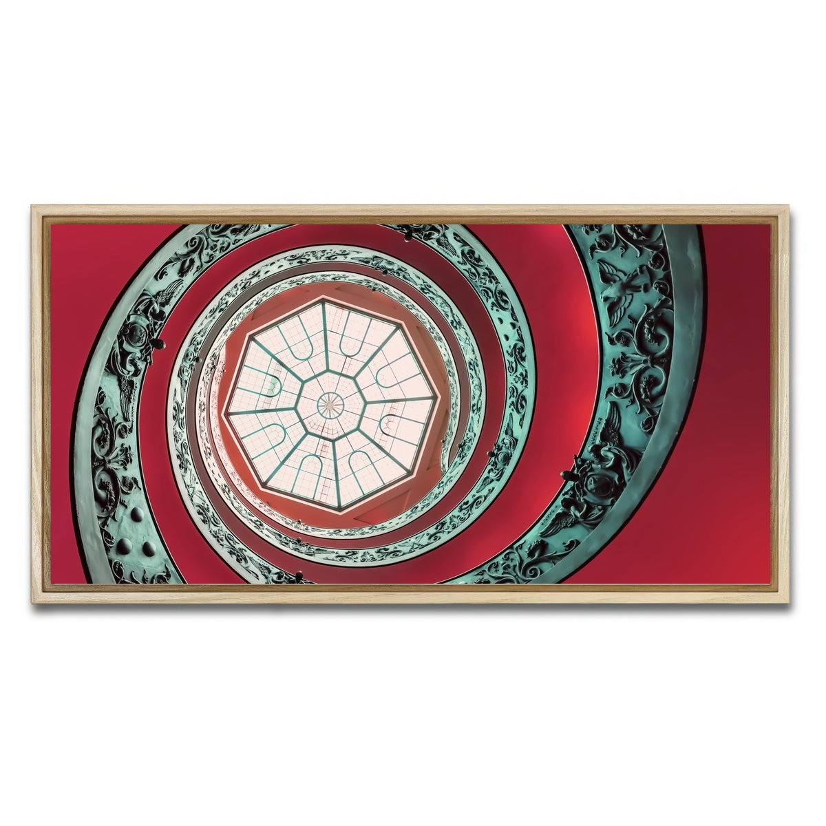 AUTO-MOCKUP WHITE | Spiral Skylight | 1 Piece | Natural Framed Canvas | group=2x1