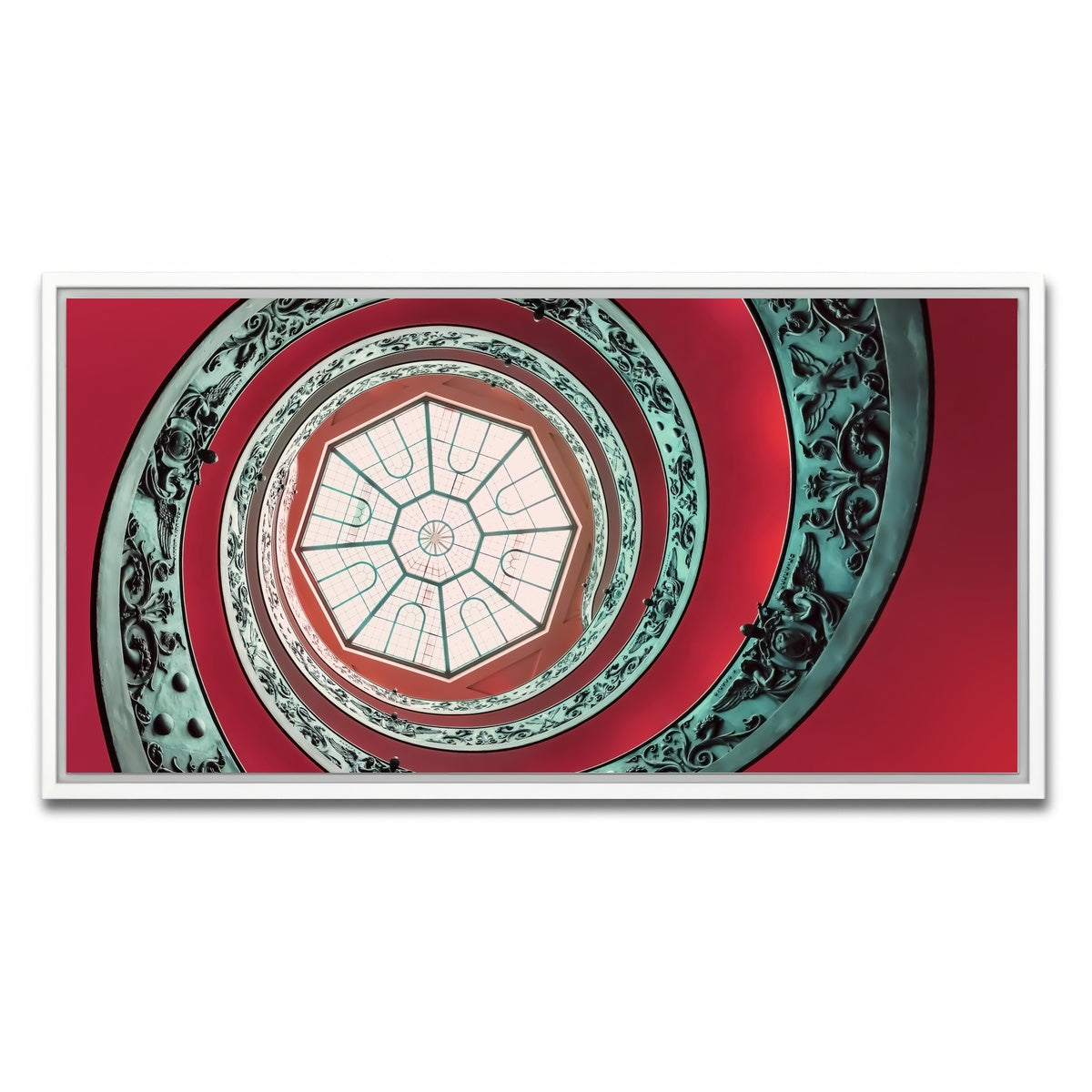AUTO-MOCKUP WHITE | Spiral Skylight | 1 Piece | White Framed Canvas | group=2x1