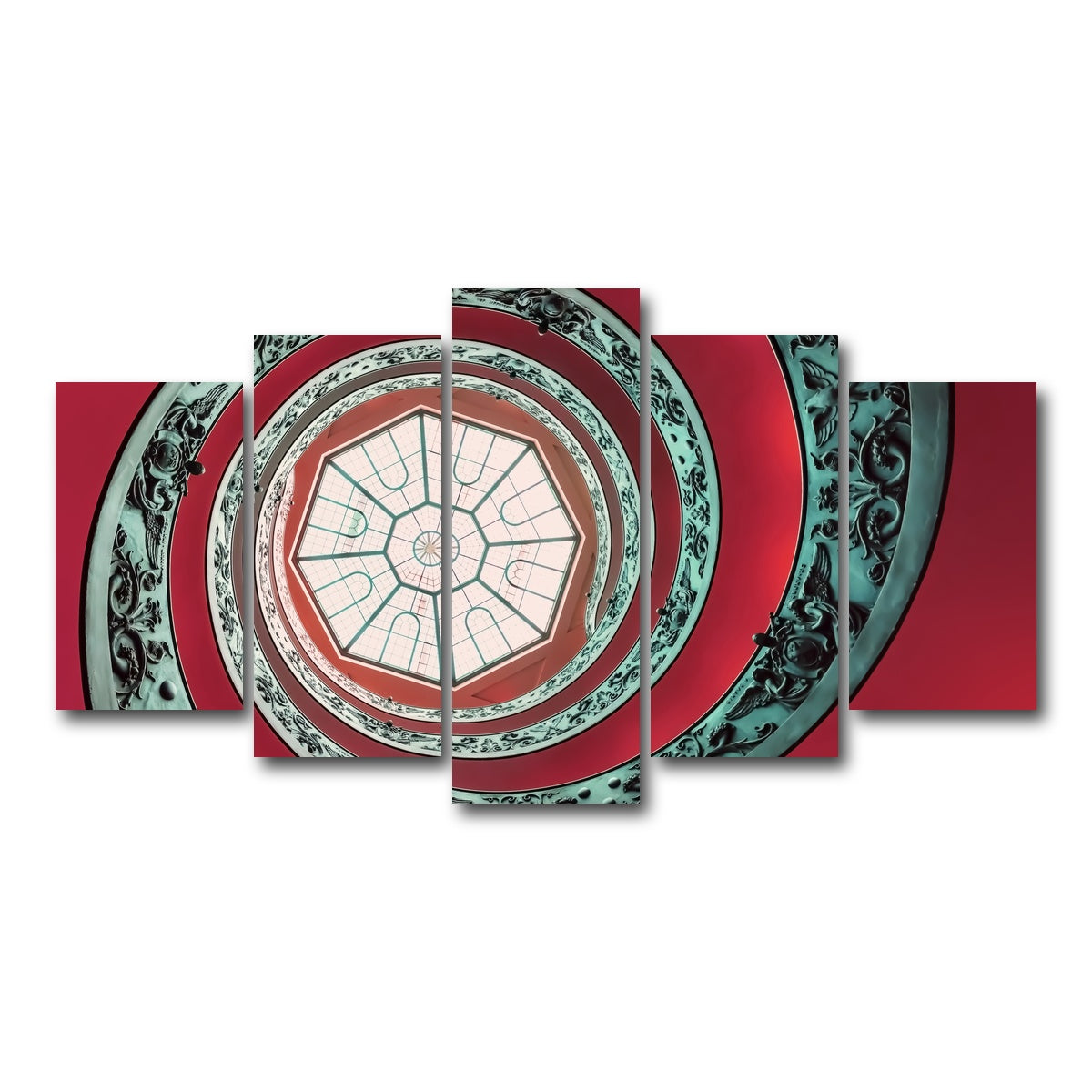 AUTO-MOCKUP WHITE | Spiral Skylight | 5 Piece | Gallery Wrap Canvas | group=5_normal