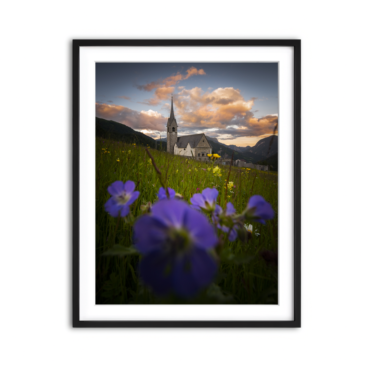 Framed Print 3x4 Black