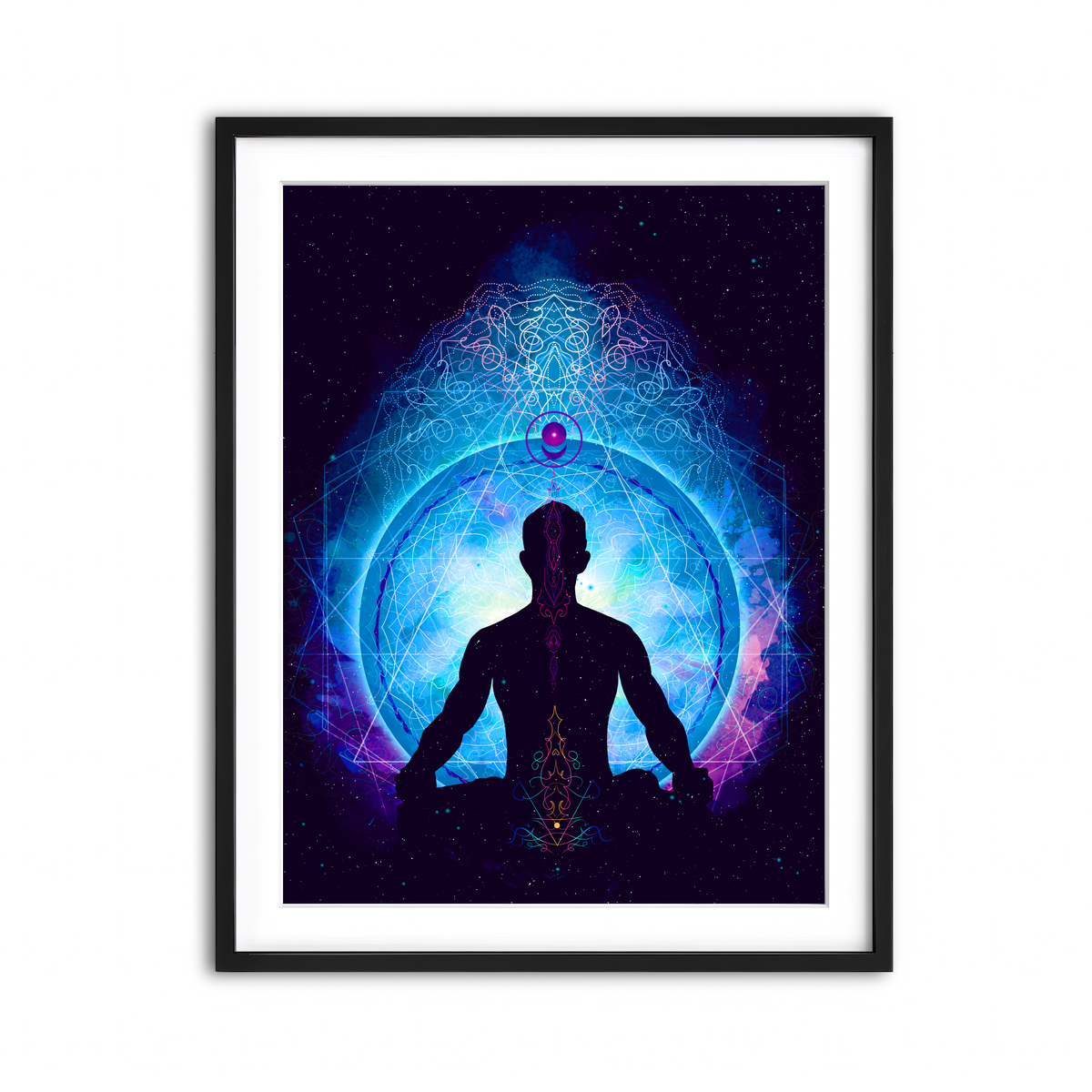 Framed Print 3x4 Black