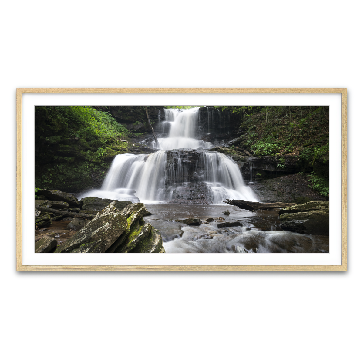 Framed Print 2x1 Natural