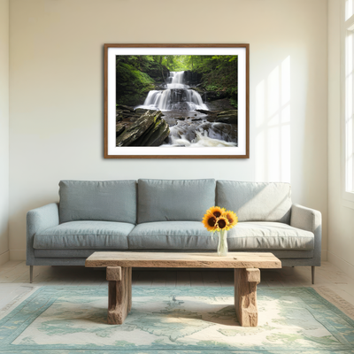 AUTO-MOCKUP ROOM | Split Decision Wall Art