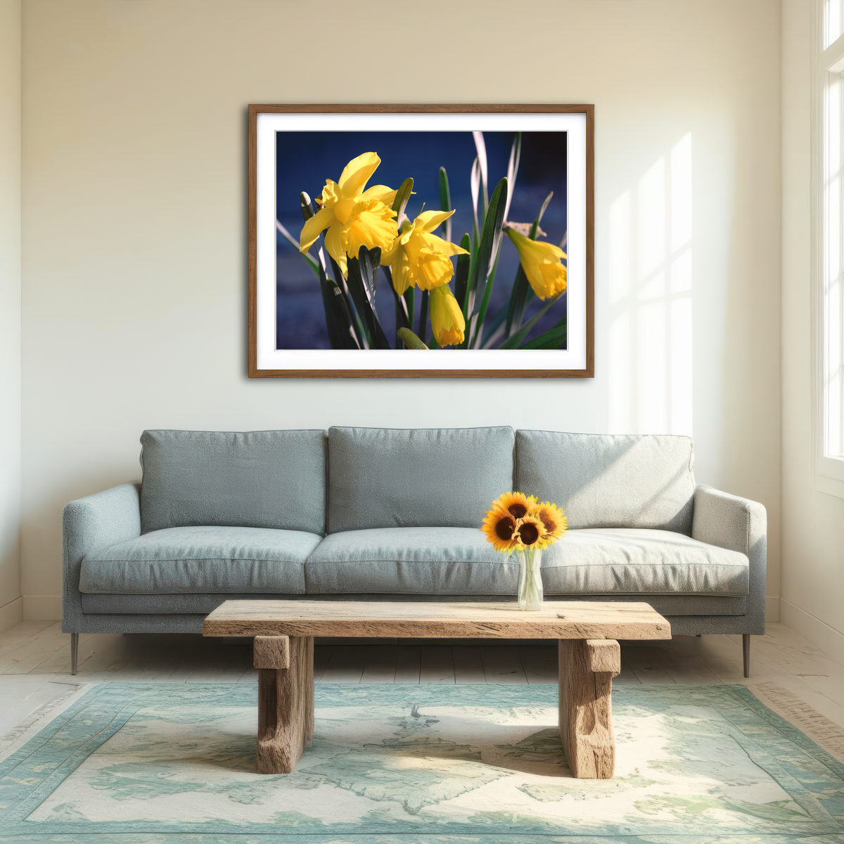 AUTO-MOCKUP ROOM | Spring Bloom Wall Art