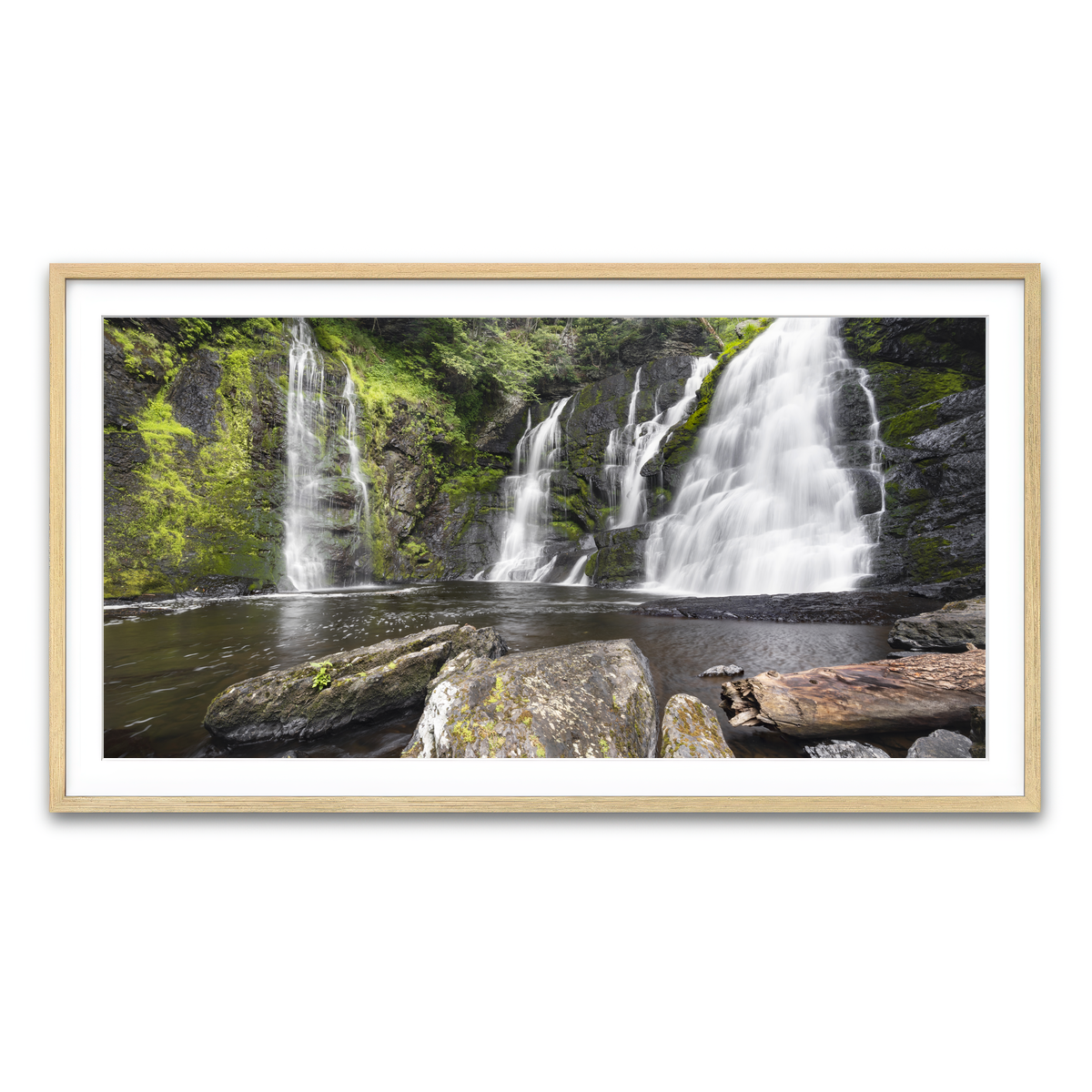 Framed Print 2x1 Natural