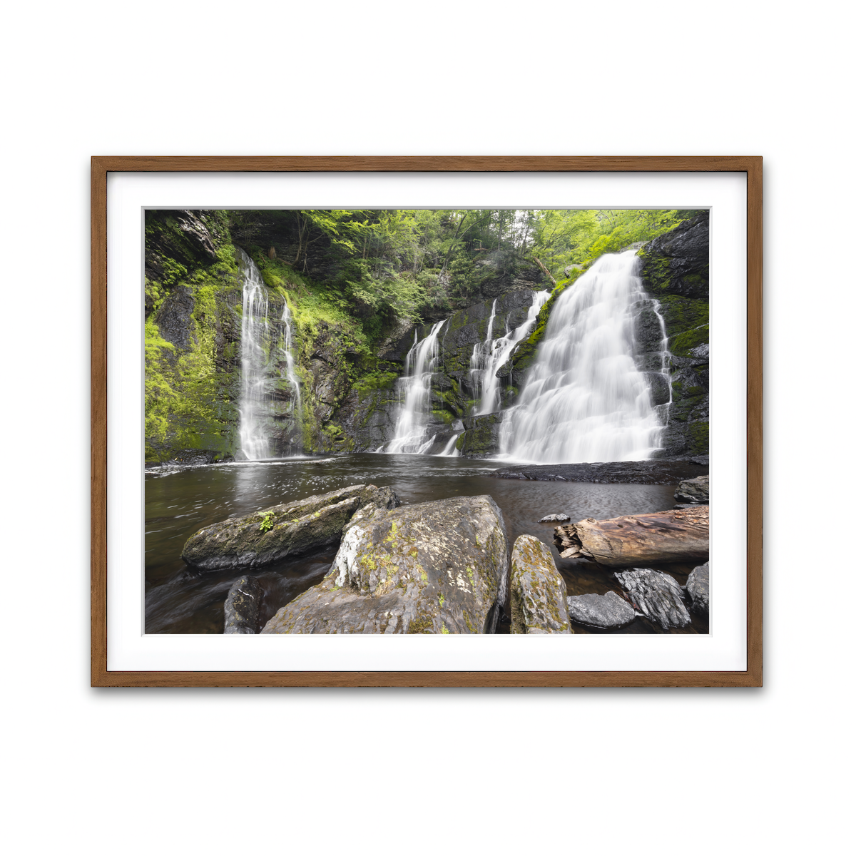 Framed Print 4x3 Walnut