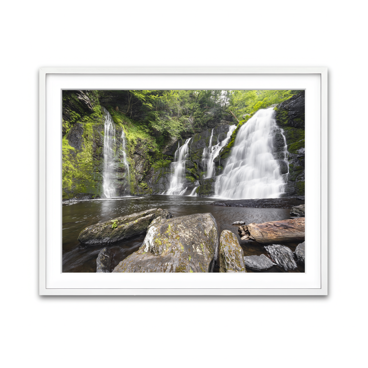 Framed Print 4x3 White