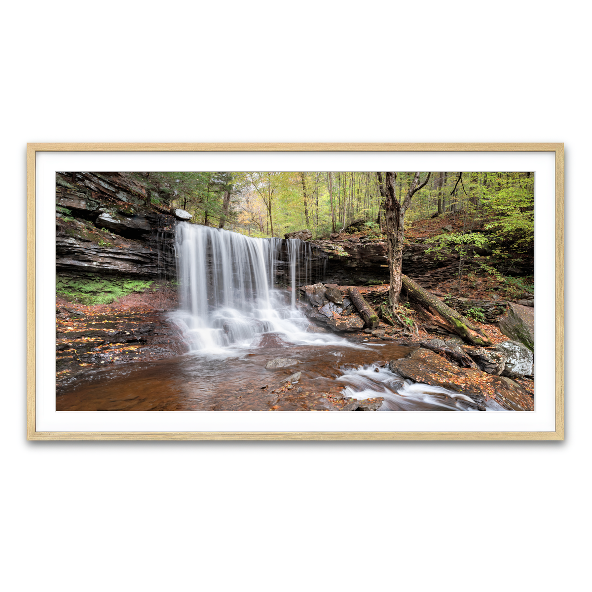 Framed Print 2x1 Natural