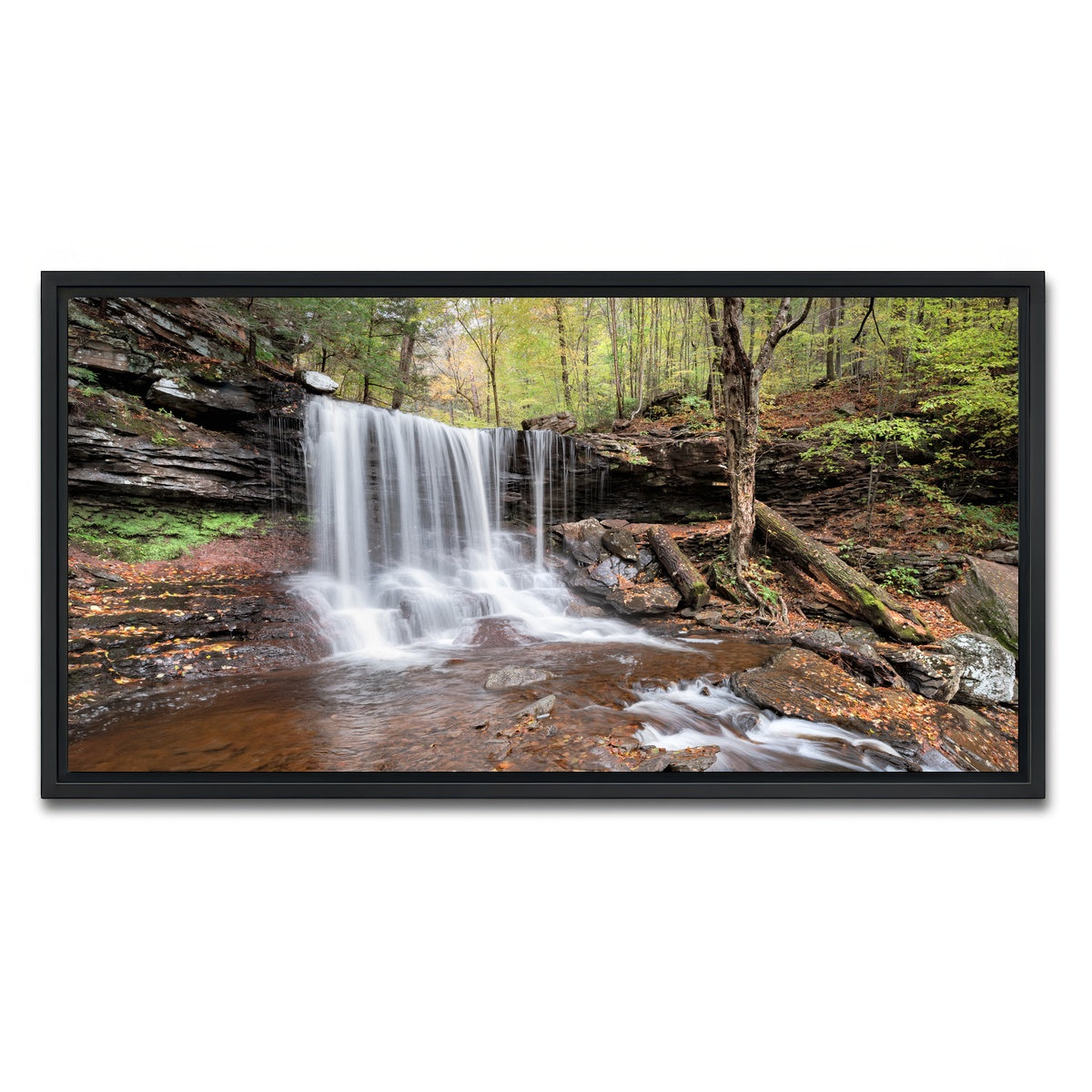AUTO-MOCKUP WHITE | Spring Time in the Fall | 1 Piece | Black Framed Canvas | group=2x1