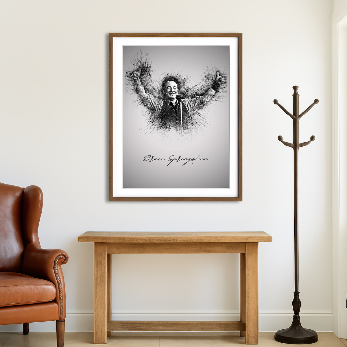 AUTO-MOCKUP ROOM | Springsteen Wall Art