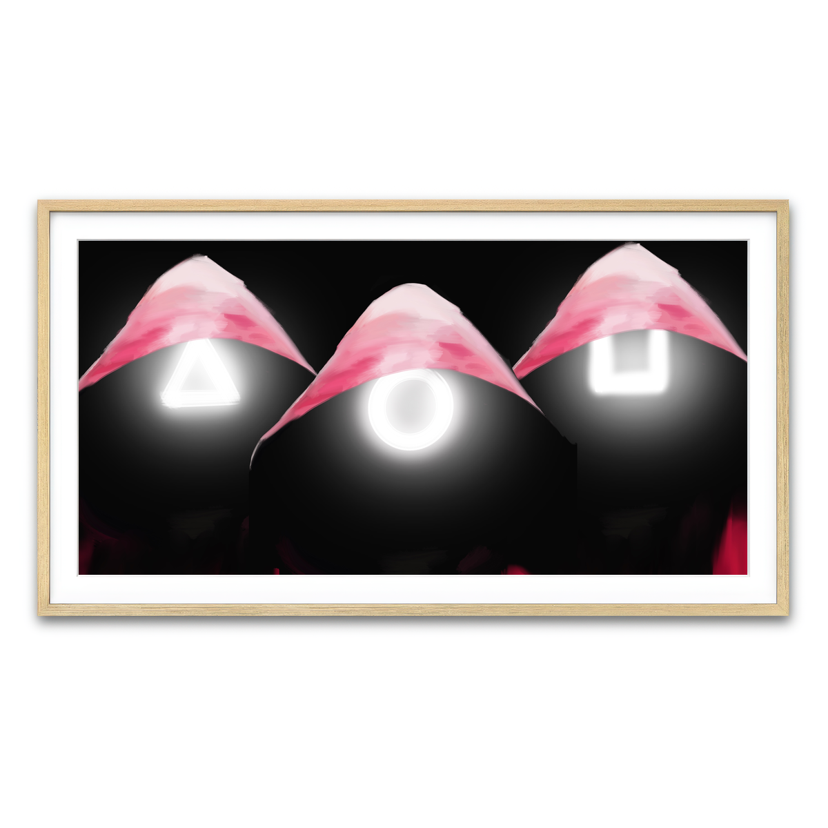 Framed Print 2x1 Natural