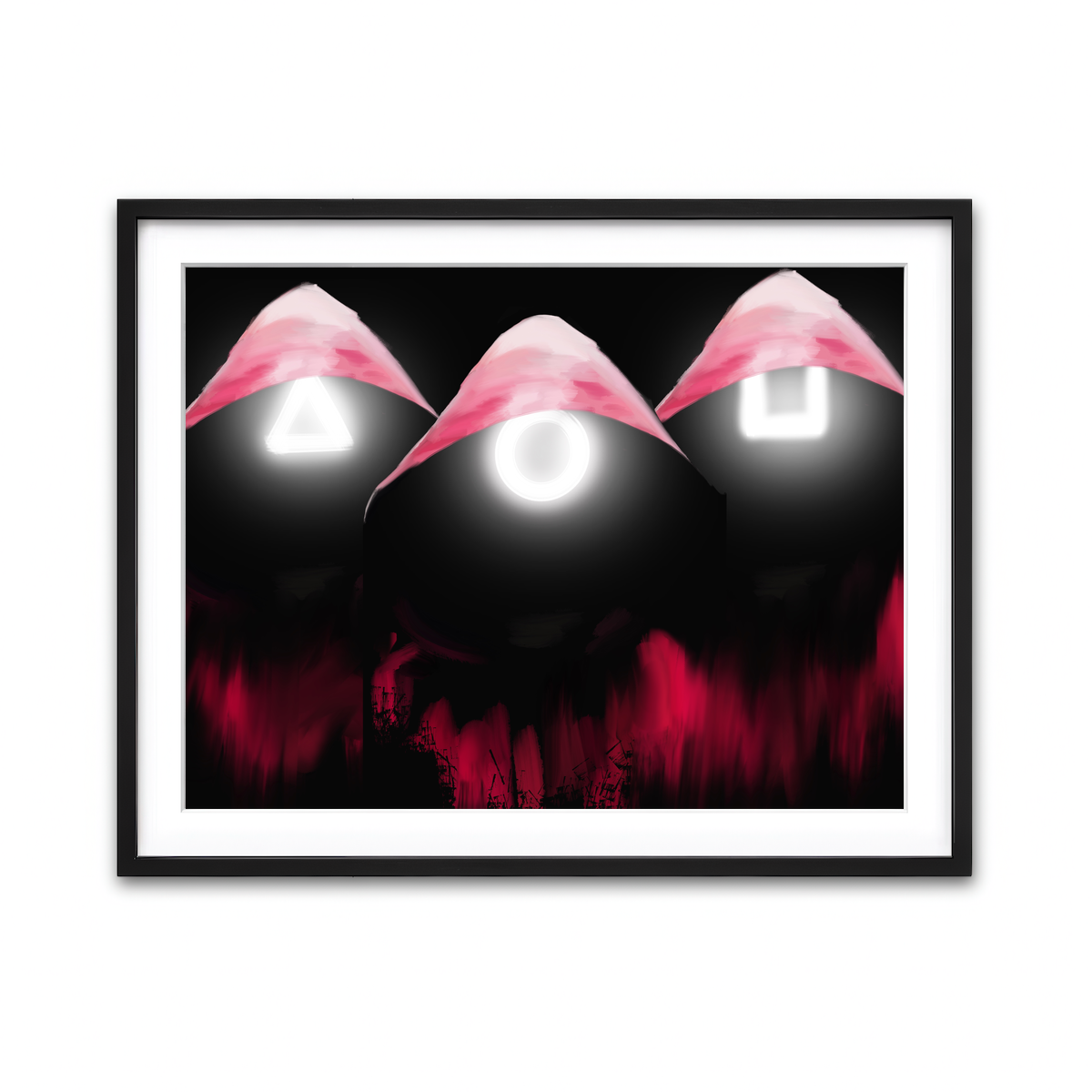 Framed Print 4x3 Black