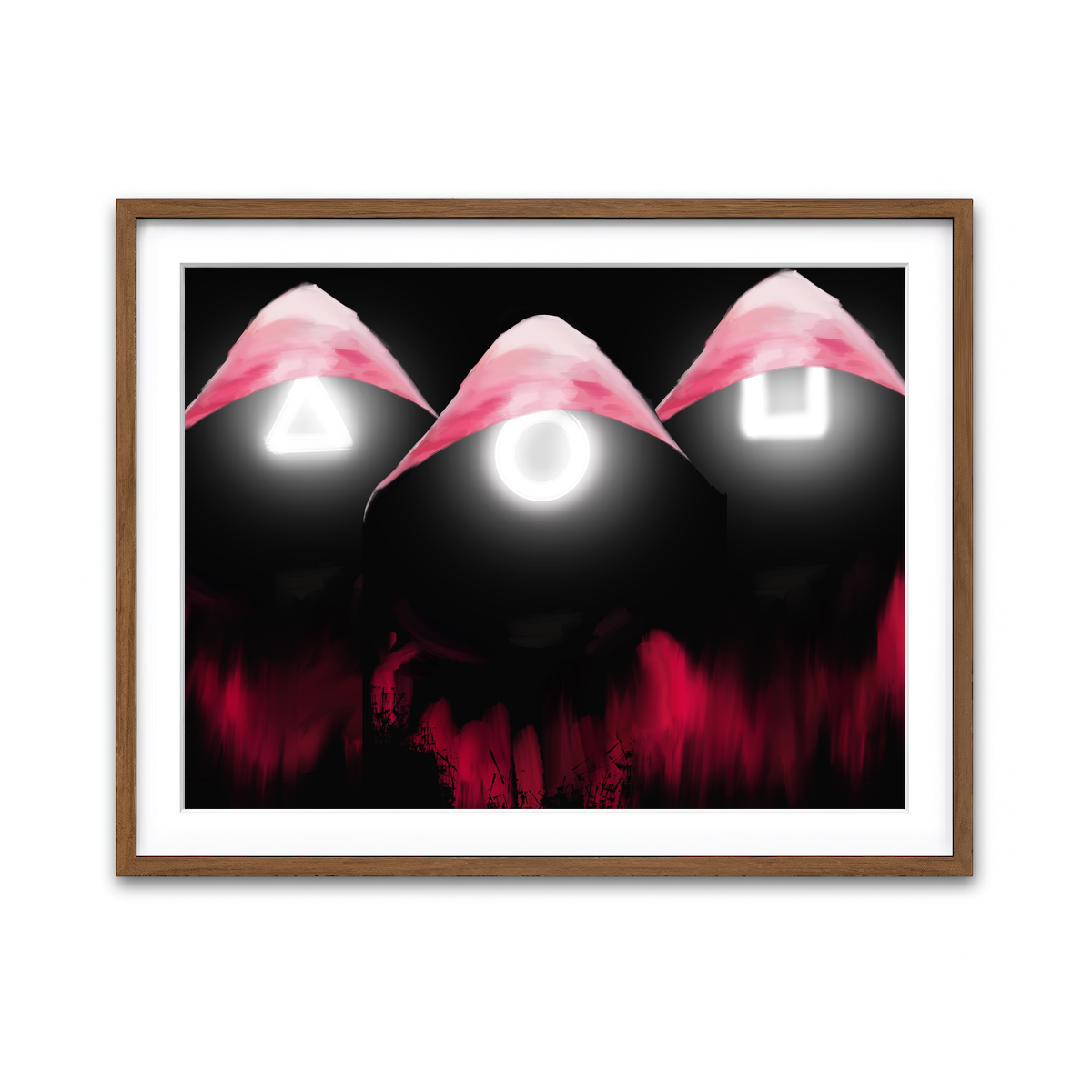 Framed Print 4x3 Walnut