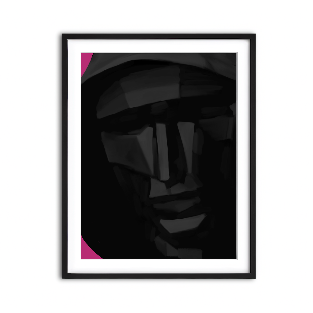 Framed Print 3x4 Black
