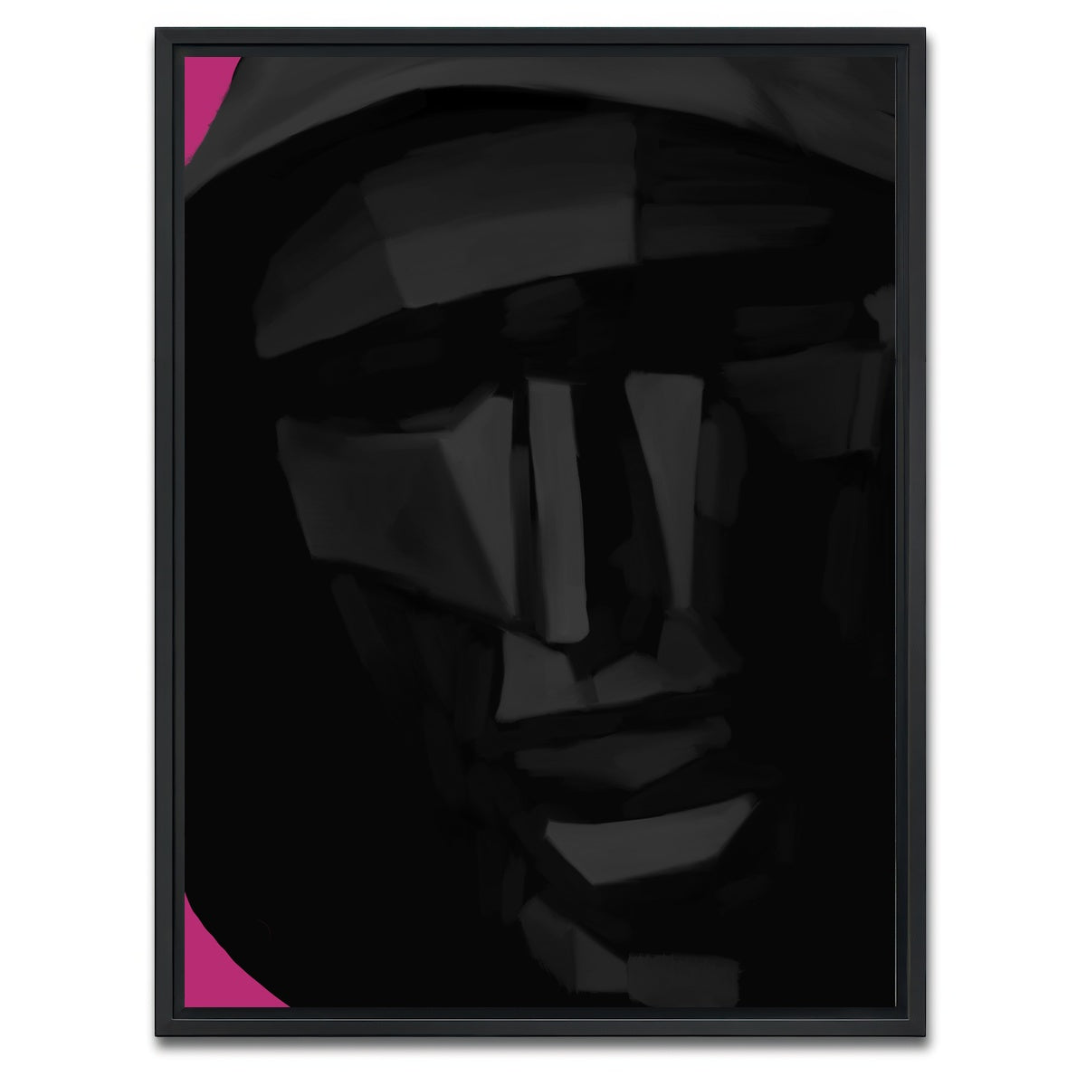 AUTO-MOCKUP WHITE | Squid Game Frontman | 1 Piece | Black Framed Canvas | group=3x4