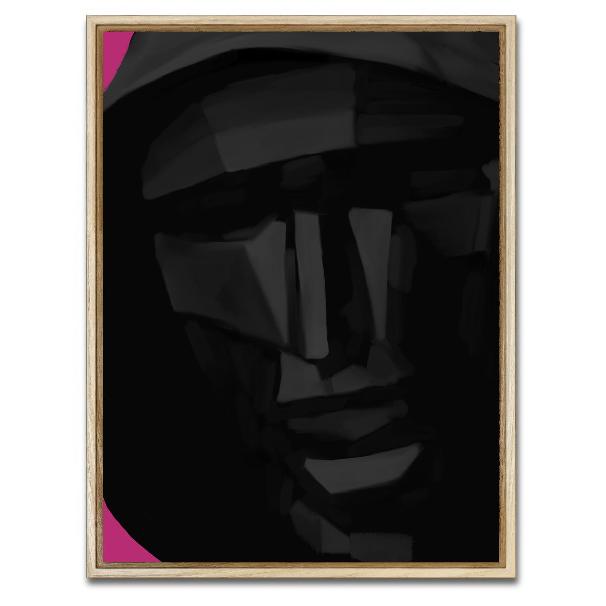 AUTO-MOCKUP WHITE | Squid Game Frontman | 1 Piece | Natural Framed Canvas | group=3x4