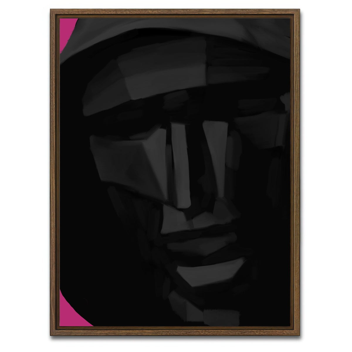 AUTO-MOCKUP WHITE | Squid Game Frontman | 1 Piece | Walnut Framed Canvas | group=3x4