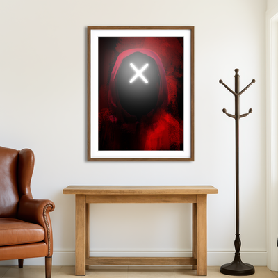 AUTO-MOCKUP ROOM | Squid Game X Wall Art