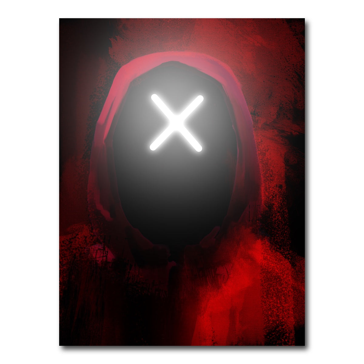 AUTO-MOCKUP WHITE | Squid Game X | 1 Piece | Gallery Wrap Canvas | group=3x4