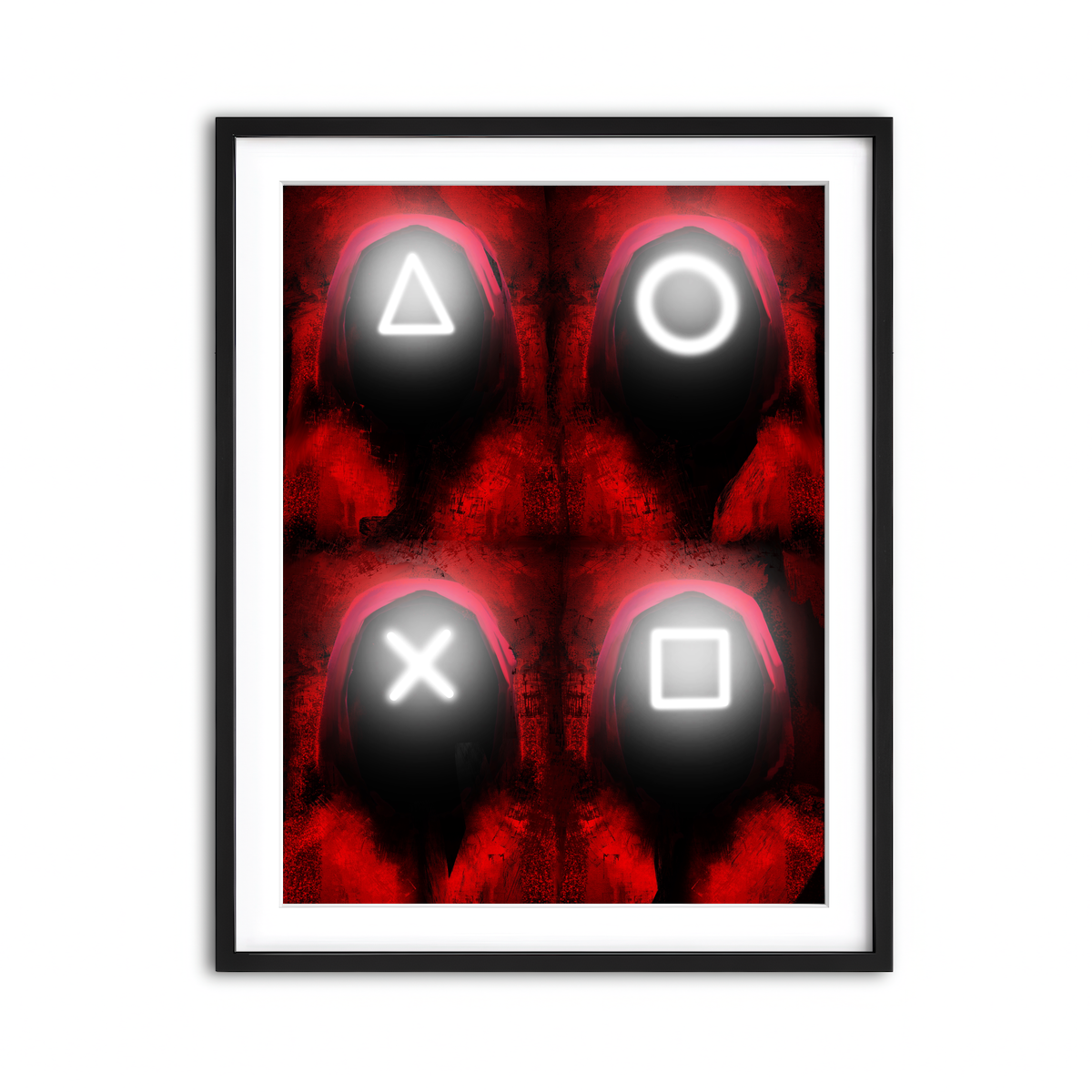 Framed Print 3x4 Black