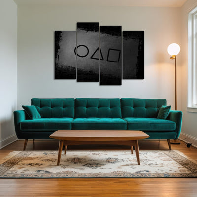 AUTO-MOCKUP ROOM | Squid Game business card