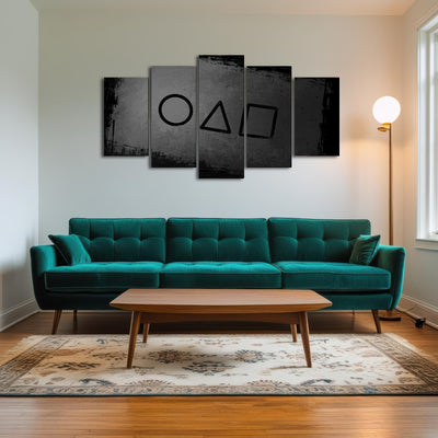 AUTO-MOCKUP ROOM | Squid Game business card