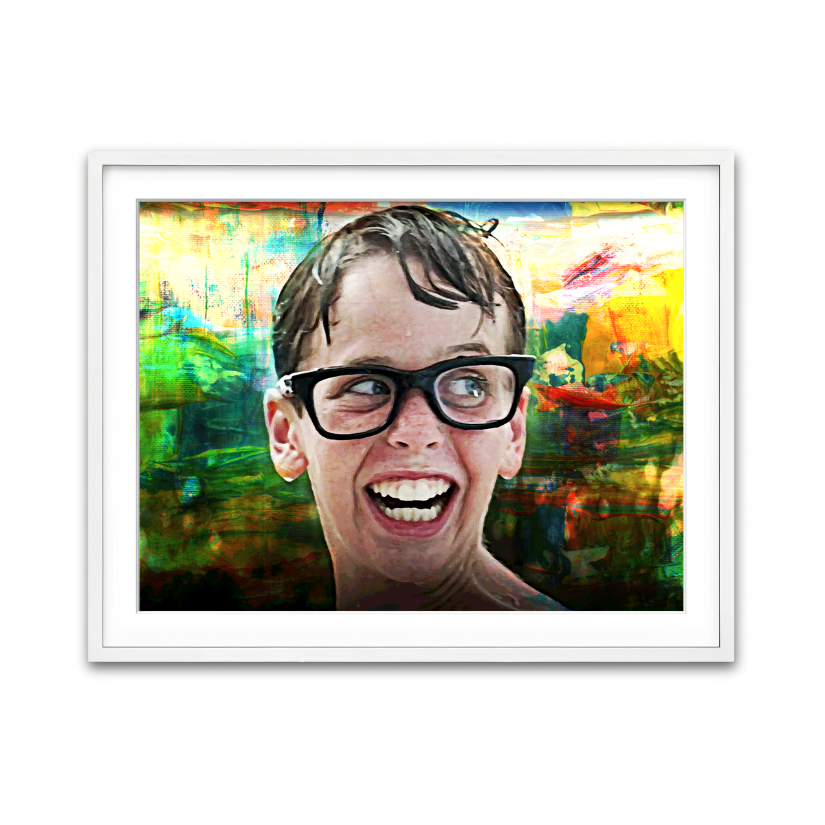 Framed Print 4x3 White