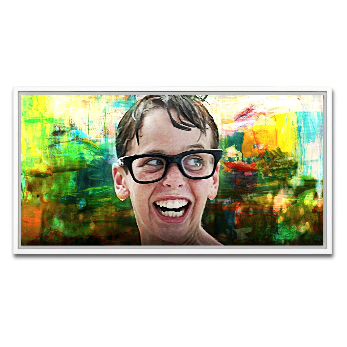 AUTO-MOCKUP WHITE | Squints | 1 Piece | White Framed Canvas | group=2x1