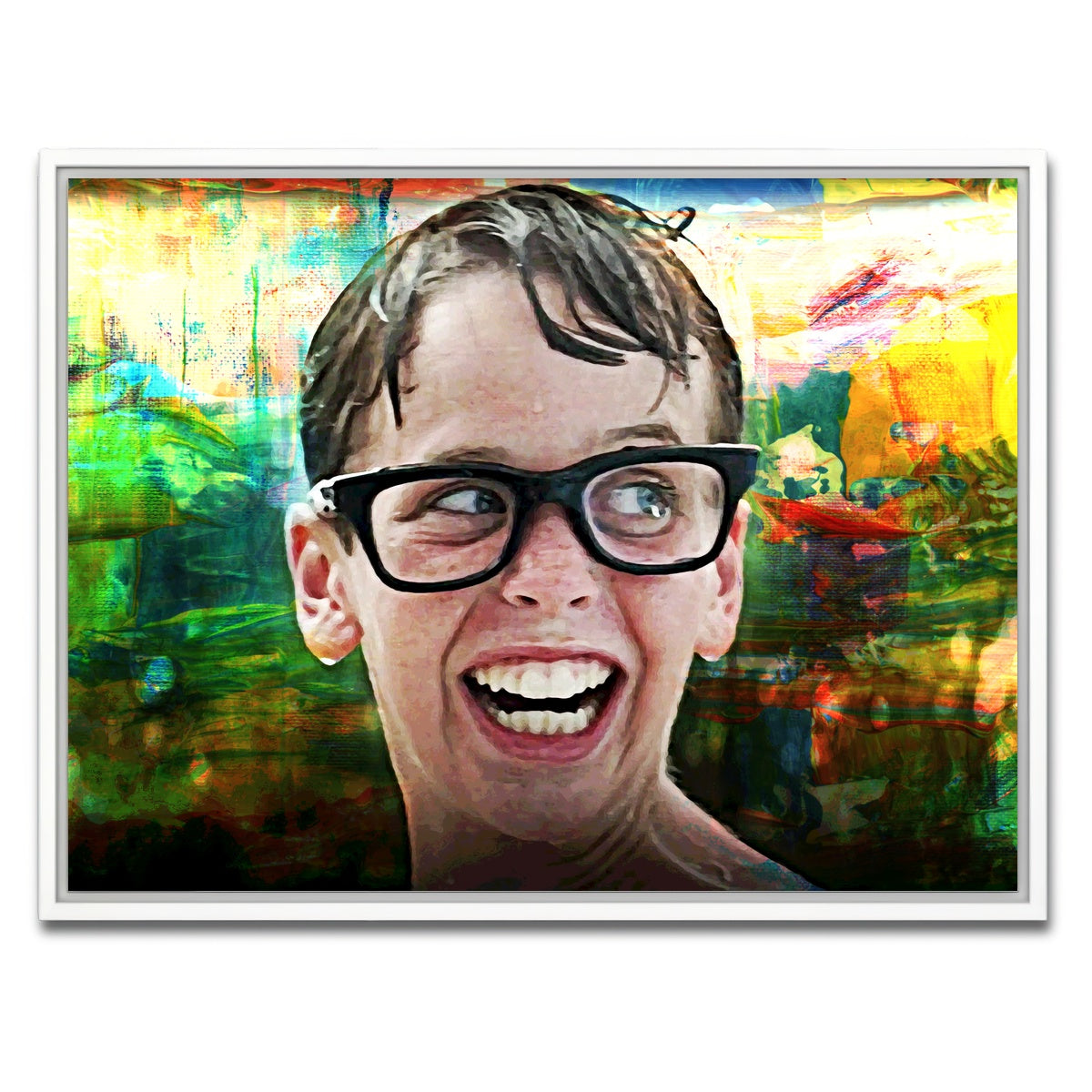 AUTO-MOCKUP WHITE | Squints | 1 Piece | White Framed Canvas | group=4x3