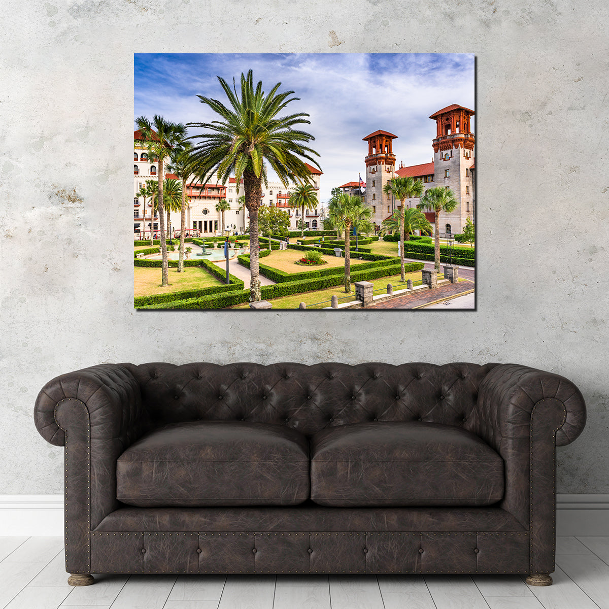 St. Augustine - Alcazar Courtyard Wall Art