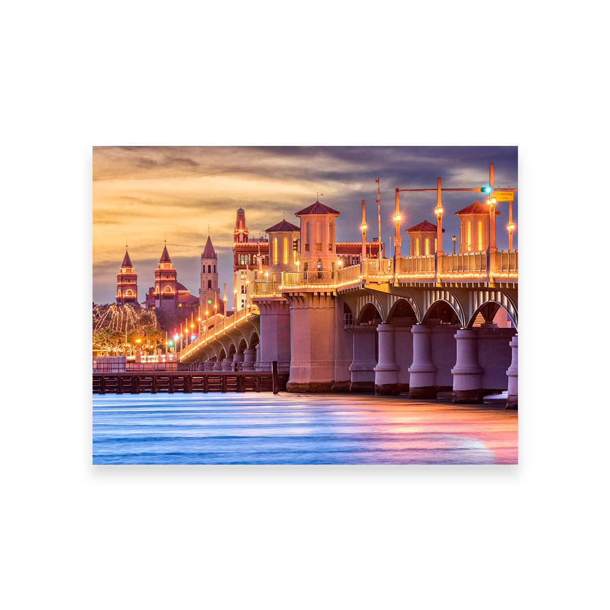 St. Augustine - Bridge of Lions Wall Art