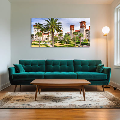 AUTO-MOCKUP ROOM | St. Augustine - Alcazar Courtyard