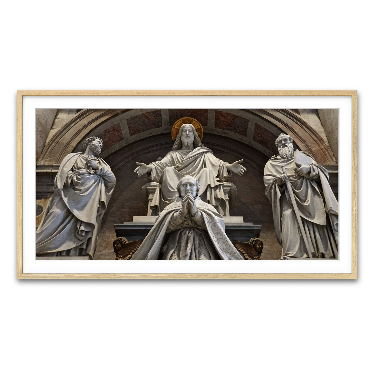 Framed Print 2x1 Natural