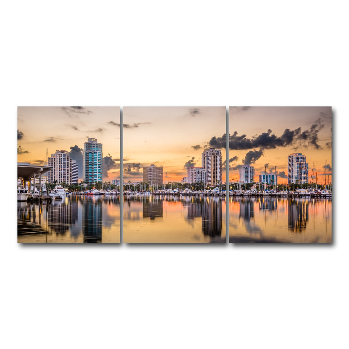 AUTO-MOCKUP WHITE | St. Petersburg | 3 Piece | Gallery Wrap Canvas | group=18x24