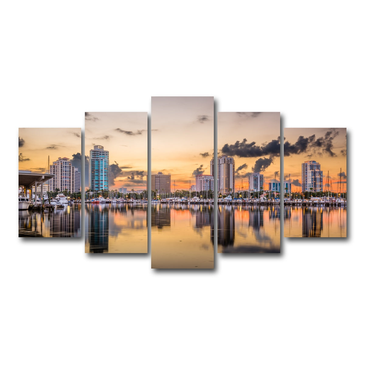 AUTO-MOCKUP WHITE | St. Petersburg | 5 Piece | Gallery Wrap Canvas | group=5_normal