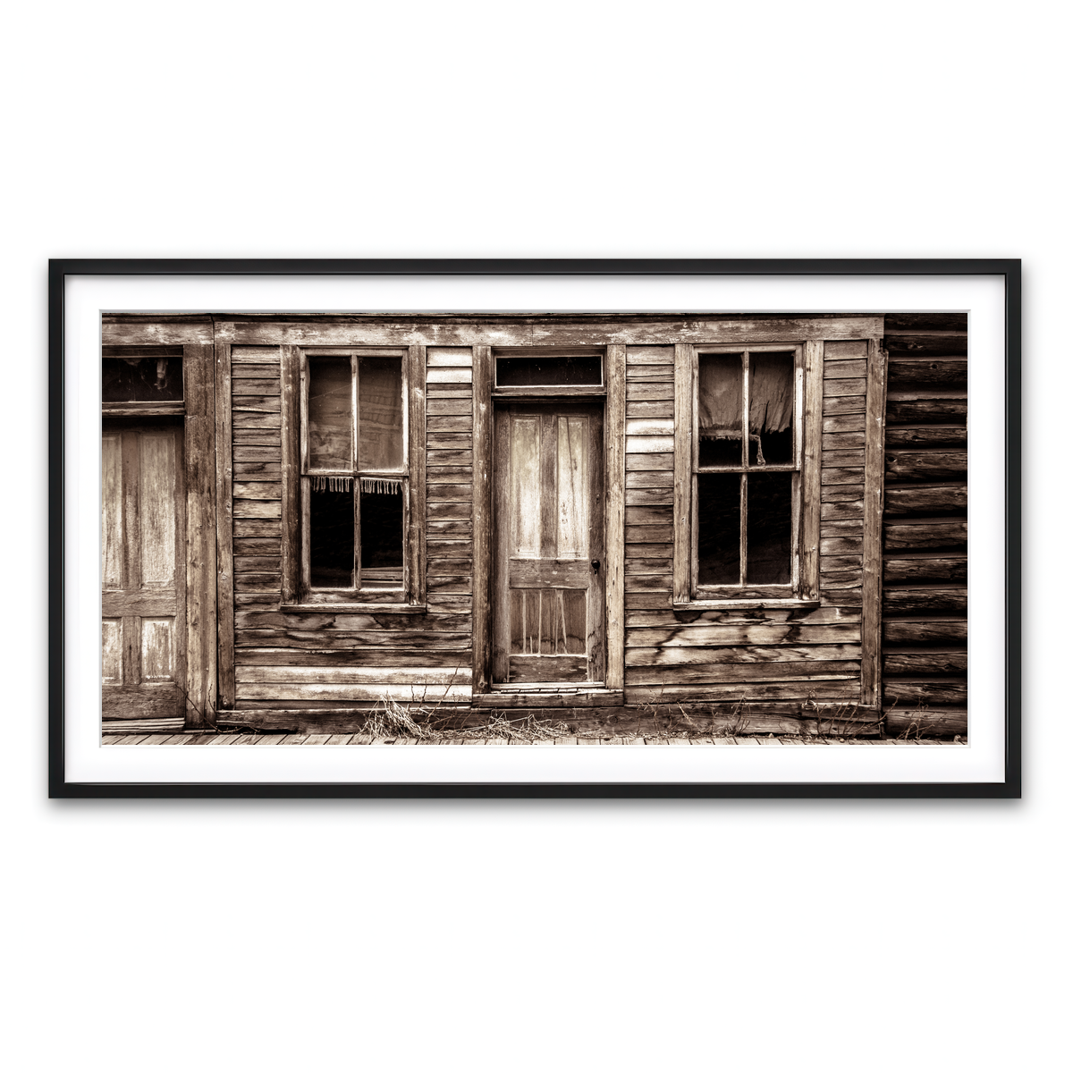 Framed Print 2x1 Black
