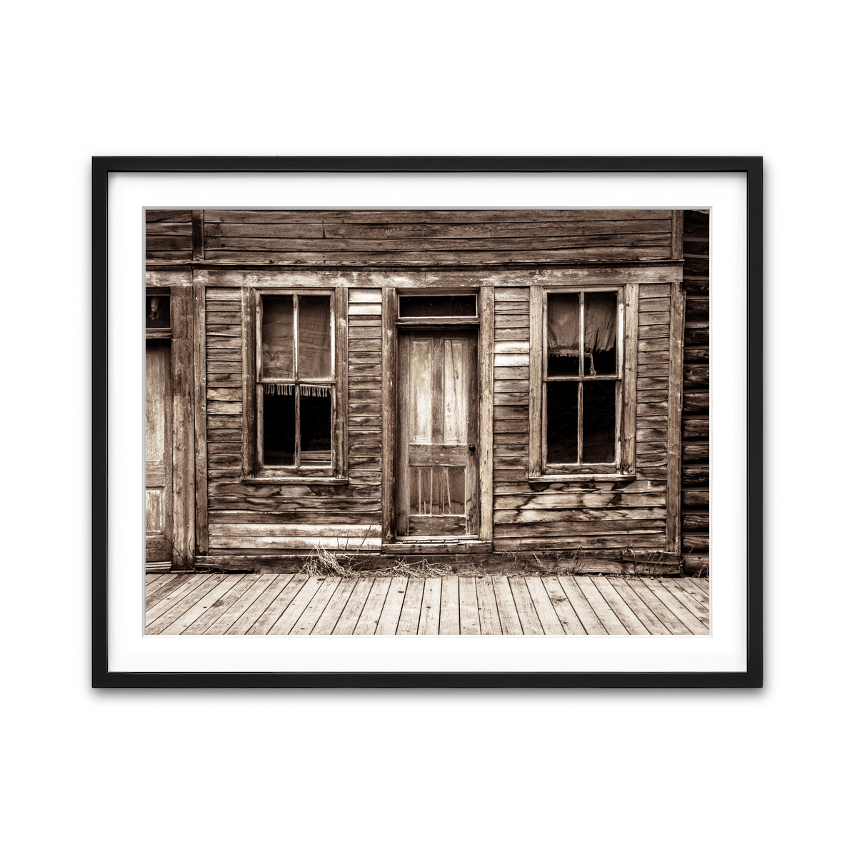 Framed Print 4x3 Black