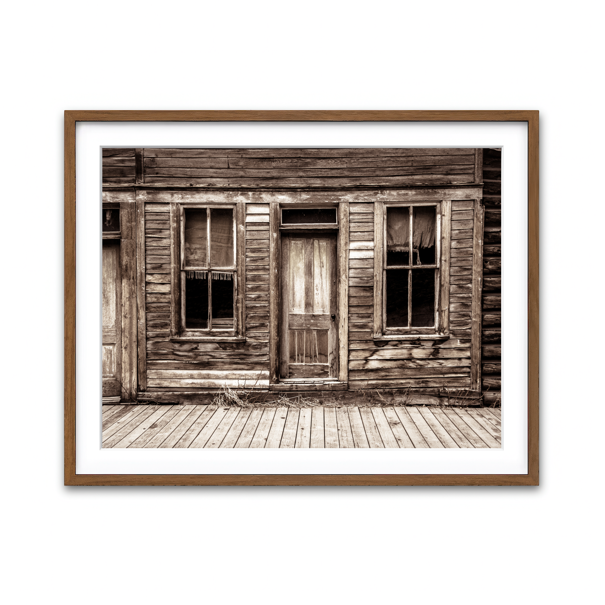 Framed Print 4x3 Walnut