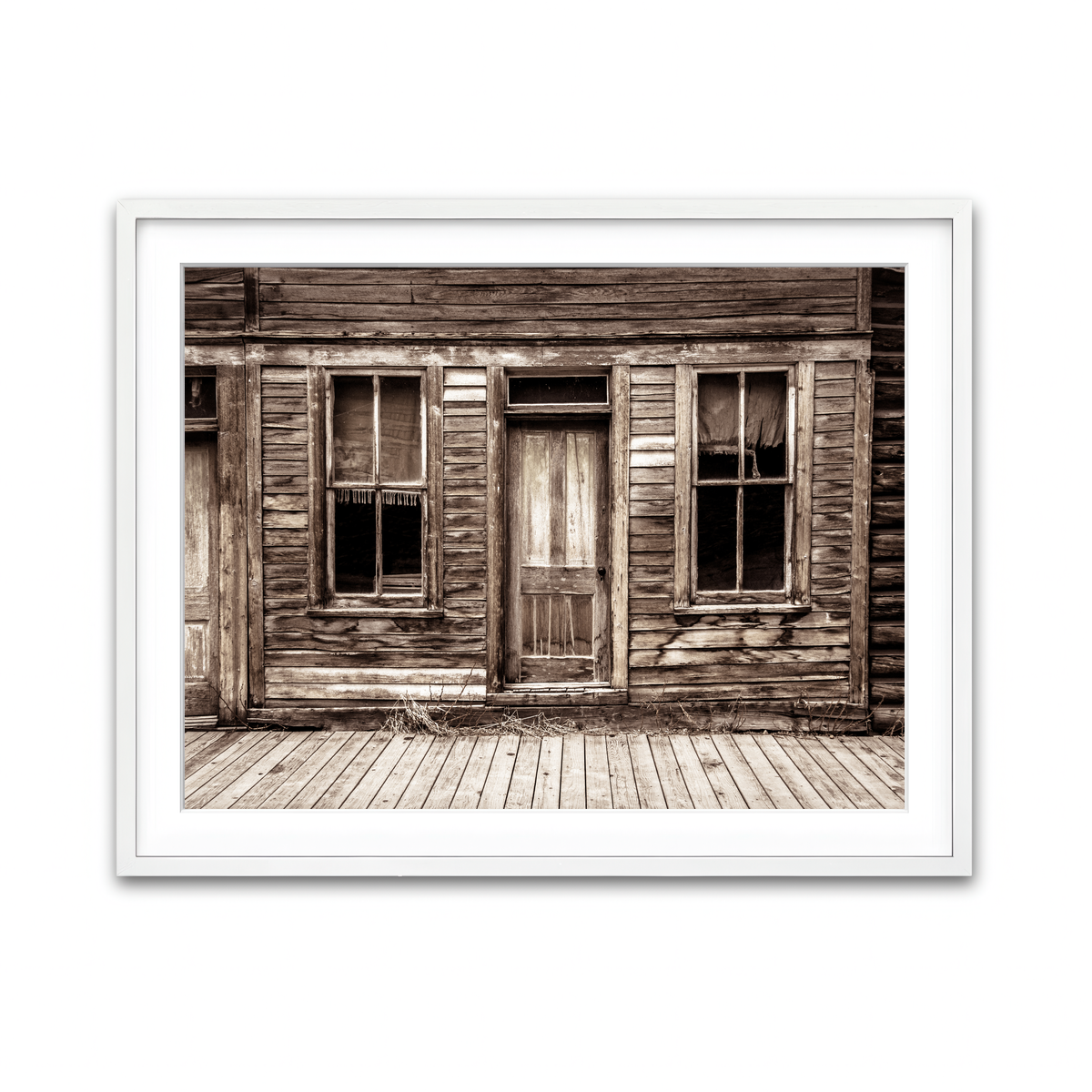 Framed Print 4x3 White