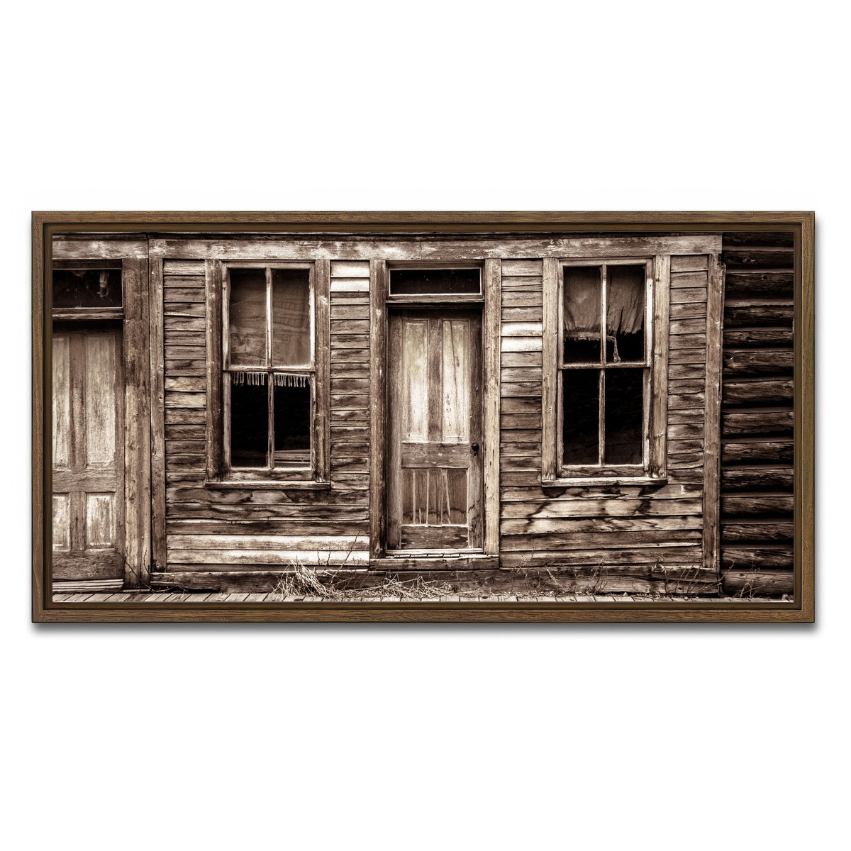 AUTO-MOCKUP WHITE | St Elmo | 1 Piece | Walnut Framed Canvas | group=2x1