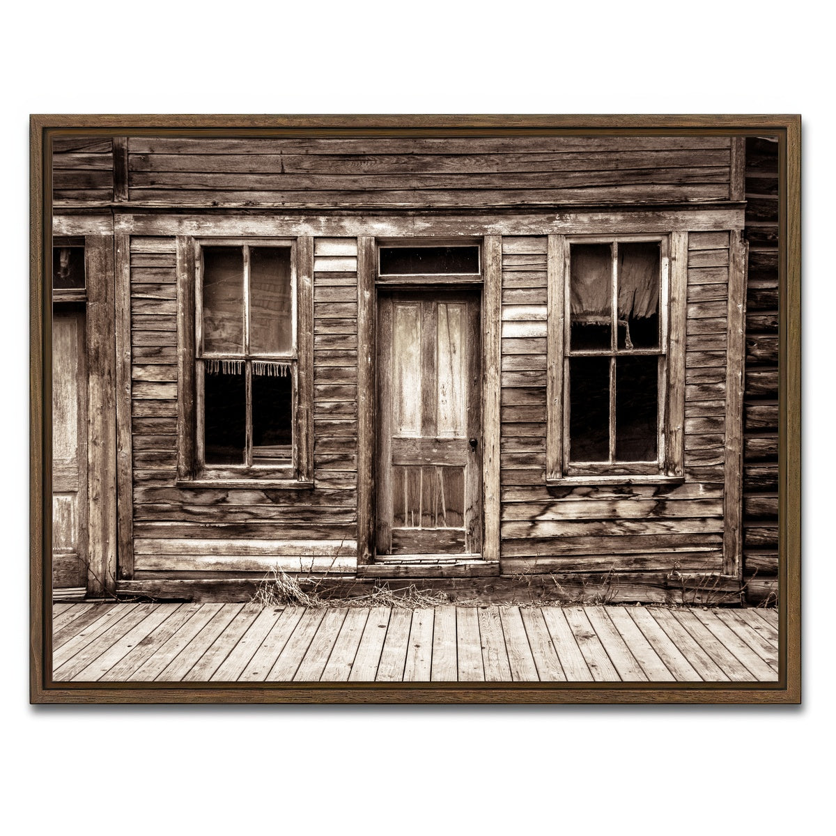 AUTO-MOCKUP WHITE | St Elmo | 1 Piece | Walnut Framed Canvas | group=4x3