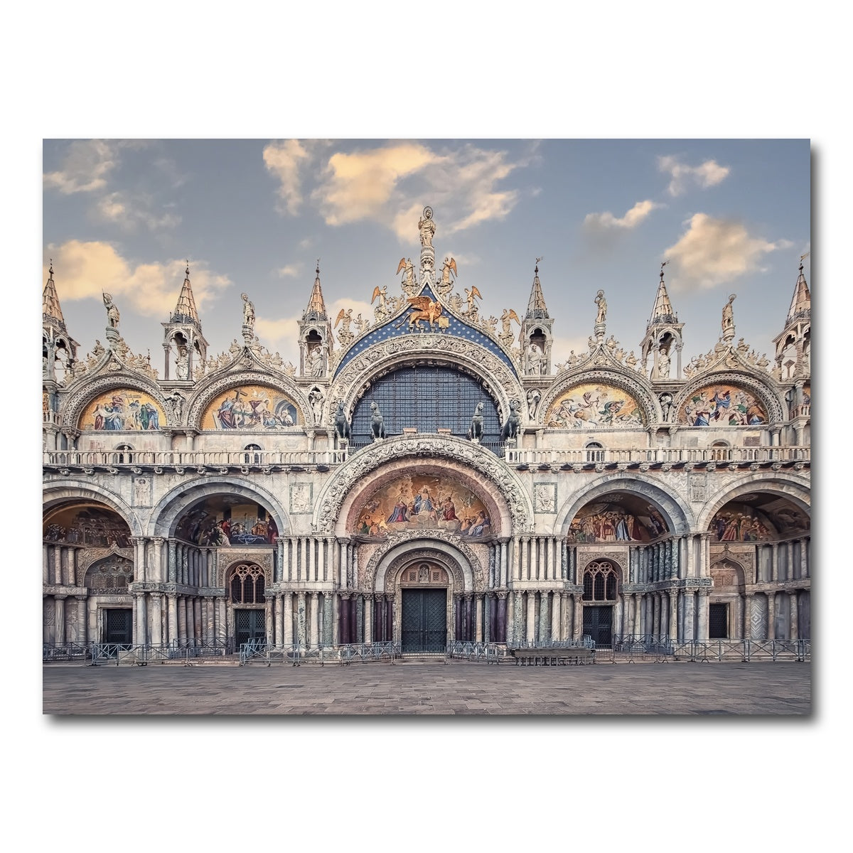 AUTO-MOCKUP WHITE | St Marks Basilica | 1 Piece | Gallery Wrap Canvas | group=4x3