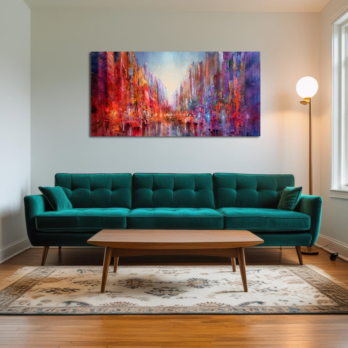 AUTO-MOCKUP ROOM | Stadt am Fluss