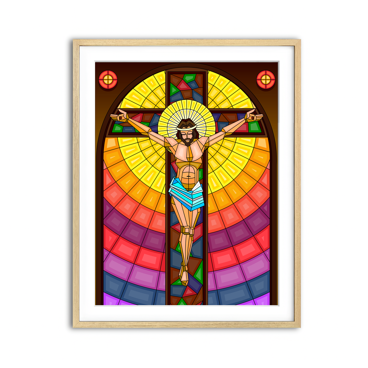 Framed Print 3x4 Natural