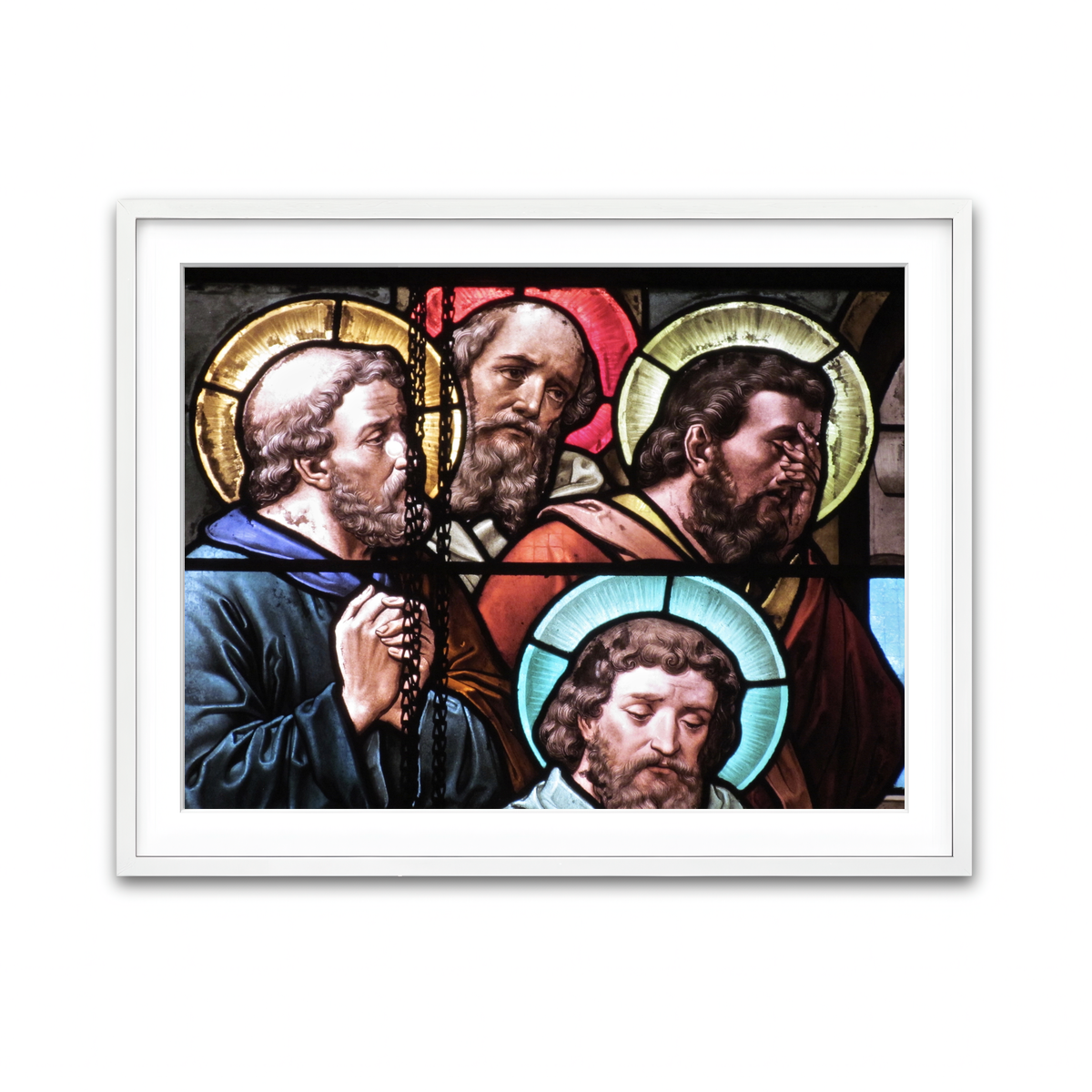 Framed Print 4x3 White