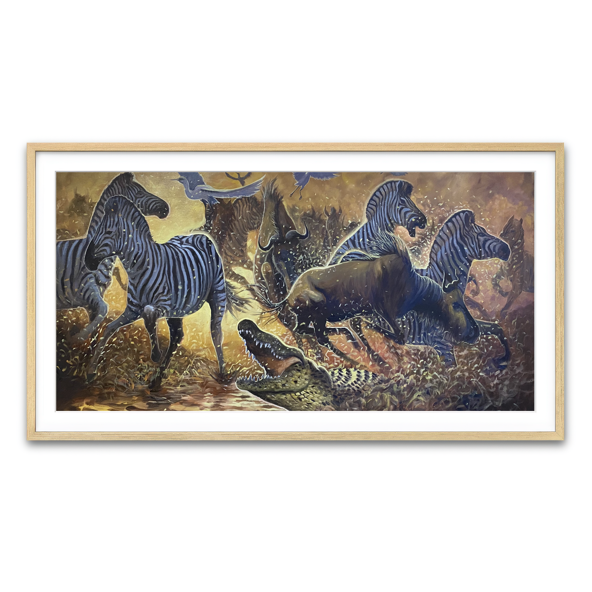 Framed Print 2x1 Natural