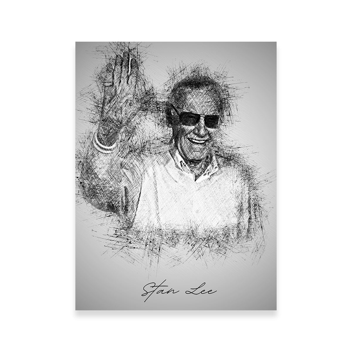 Stan Lee Wall Art