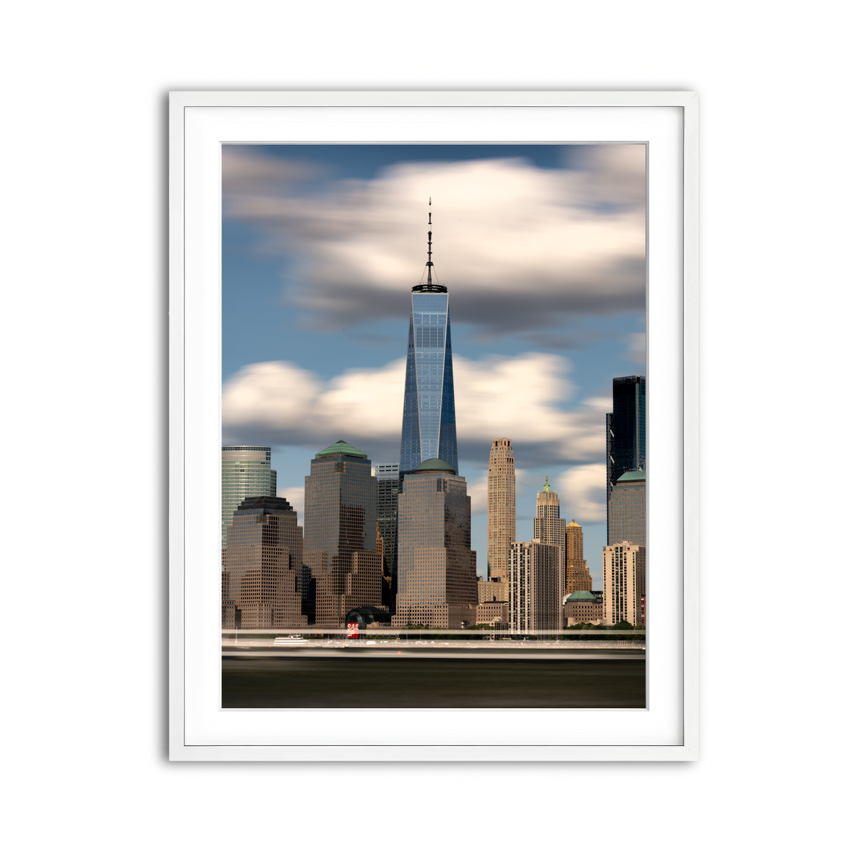 Framed Print 3x4 White