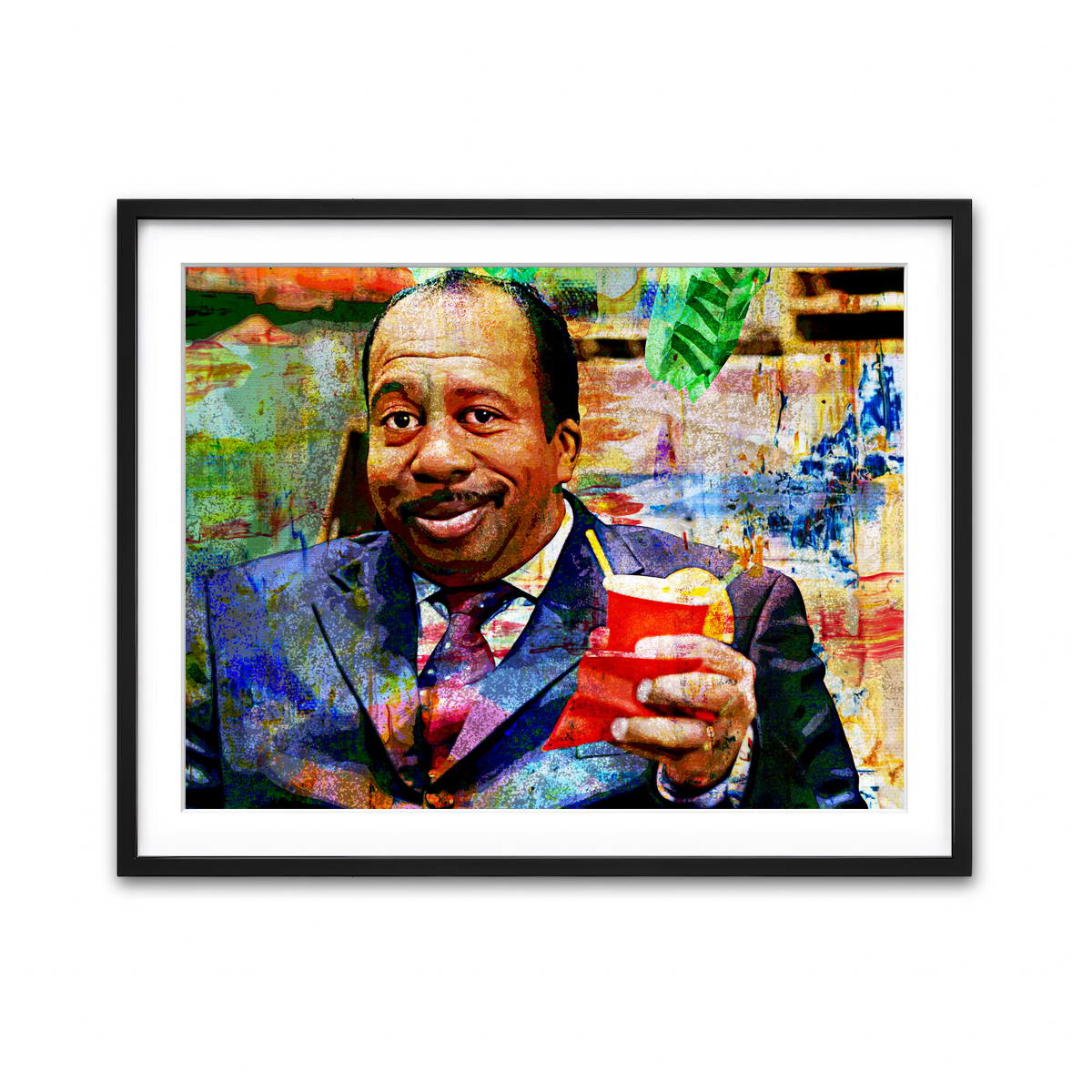 Framed Print 4x3 Black