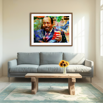 AUTO-MOCKUP ROOM | Stanley - The Office Wall Art